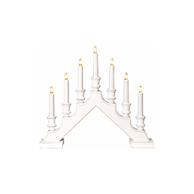 154Â â??Â 38Â luce decorativa, plastica, bianco, 43Â x 6,5Â x 38Â cm - Star