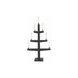 Stella LED Candelieri finestra'Halla', 7 caldo LED bianco, Materiale Quercia, scatola a quattro colori, 90 x 47 cm, grigio 259-81 precio