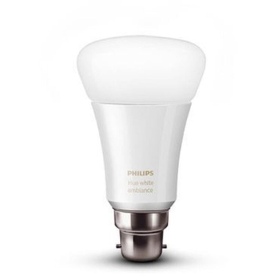 Ambiance tonalitÃ bianco illuminazione del sistema Hue, Wireless a LED, E27, Starter Kit, 2 9,5 W, E27, colore: bianco, lampadine Ambiance Hue,
