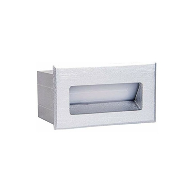 Fbright - Applique a LED, colore: grigio