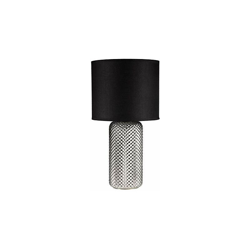48101 Bright Jewel Max. 20W E27 Lampada Opaco/Nero Luce da Tavolo 230V Vetro/Tessuto - Pauleen precio