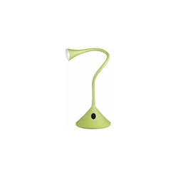 Reality Leuchten Reality R52391115 Lampada LED da Parete, Tavolo, Plastico, Braccio Flessibile, 3 W, Verde en oferta