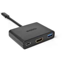 Usb-c To Usb+hdmi+usb-c 3-in-1adapter . precio