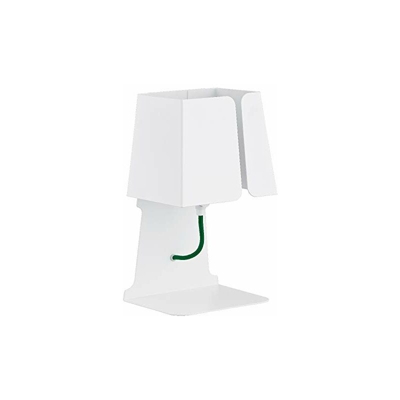 FAUST WHITE - Lampada da tavolo, colore: Bianco - Alfa Sosnowscy