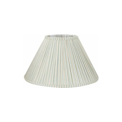 0213406-Schermo di lampada di seta, tavola stretta, 40 cm, con strisce verdi - Better&best características