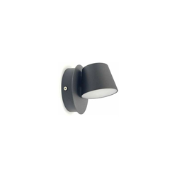Applique LED da parete direzione regolabile 6 W 2700 K, 6 W, nero - Fbright Led en oferta