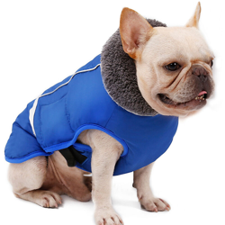 Pet cane spessore caldo giacca | blu, codice L - blu, codice L en oferta