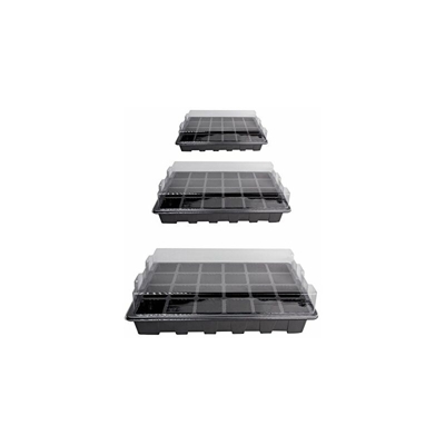 10Â pezzi -240Â celle -24Â Grow vassoi con cupola e umiditÃ Cell insertoÂ â??Â Mini propagatore per semi di partenza e crescere piante sane durevole