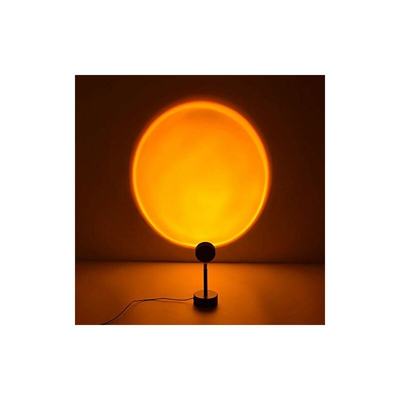 Intckwan Sunset - Lampada da tavolo Rainbow Projection lampada LED luce solare Floor lampada per Living Room Bedroom Background Wall Color Lights per