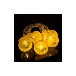 Fettuccia di luci LED, decorazione ghirlande a batteria, per patio, recinto, balcone, campeggio, matrimonio, colore: giallo, 3 m, 20 led) características