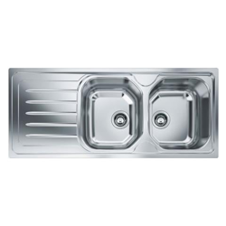 Lavello Onda Line Da Incasso OLX621 2 Vasche Gocciolatoio Sinistro características