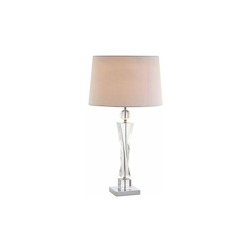 lampada tavolo E27, Cromo, 40Â x 40Â x 74Â cm - Interfan en oferta