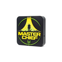 Halo Master Chief 3D Unisex Lampada da Tavolo Multicolore, Plastica - Numskull características