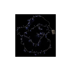 Striscia Rame con 120 luci LED Bianche statiche e Lampeggianti (Senza batterie) 3 m. 1 Pezzo, Taglia Unica. - Eurocinsa precio