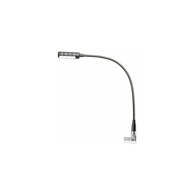 SLED1ULTRAXLR3AC - Lampada a collo di cigno a 3 poli XLR con 4 LED COB e colore a scelta - Ah Stands