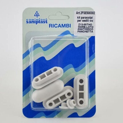 Saniplast - SET PARACOLPI BIANCO MAMBO-MARE PER MODELLI precio