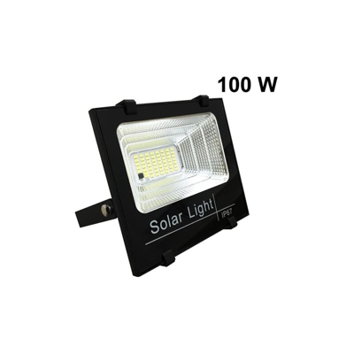 Proiettore Faro a energia solare 100w con pannello solare incluso DIMMERABILE