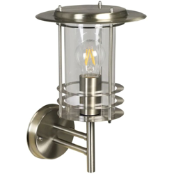 Lampada da Parete in Acciaio Inox, 230 V, Colore: Argento - Luxform características