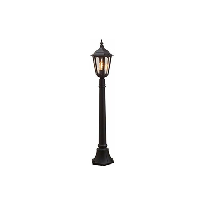7215-750 Firenze Lampada per Sentiero 23,5x23,5x120 cm (BxPxH), 1 x 100 W, IP43, Colore: Nero Opaco - Konstsmide