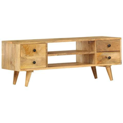 Mobile Porta Tv 110x35x40 Cm In Legno Massello Di Mango precio
