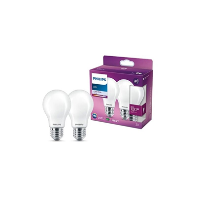 Lampadina LED Goccia, Equivalente a 100W, Attacco E27, Luce Bianca Fredda, non Dimmerabile - Philips Lighting