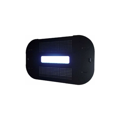 Sunburst Tab Bianco Opaco Insetti Ultravioletti, Nero - Pestwest