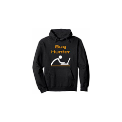 Bug Hunter Programmatore Sviluppatore Felpa con Cappuccio características