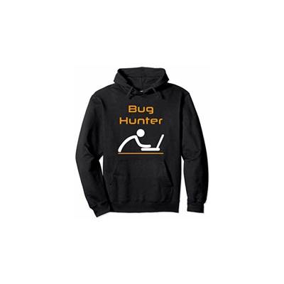 Bug Hunter Programmatore Sviluppatore Felpa con Cappuccio