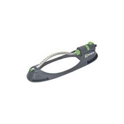 Ribimex Pra/AB.1402 Irrigatore oscillante 18 ugelli in Ottone, Grigio, 480x80x150 cm características