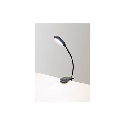 â?? Luci a LED da lettura | 5 LED, tre colori, interruttore, dimmerabile, funzionamento a batteria - Mcshine