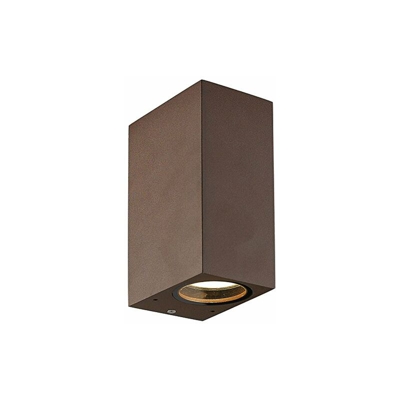 applique da esterno, marrone, 9.30Â X 6.80Â X 15Â cm - Interfan