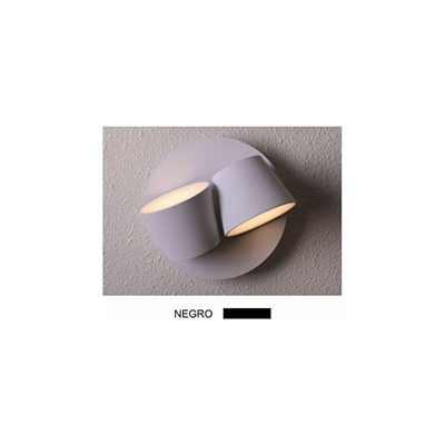 Fbright - Applique a LED, colore: nero
