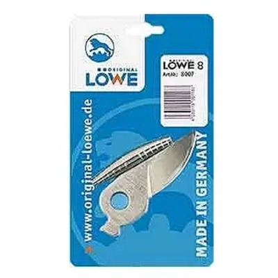 LÃ?WE 8.007 - Set di pezzi di ricambio per cesoie da giardino a incudine, 5 pezzi, lama di ricambio, molle, viti di ricambio per cesoie a incudine