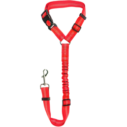 Pet cinture di sicurezza, i modelli a doppio scopo, fanno camminare la corda cane, 100CM, rosso en oferta