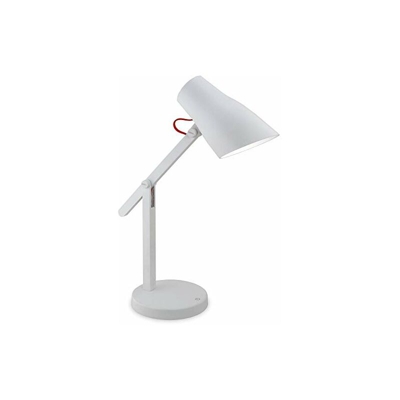 Lampada da Tavolo Design Scrivania LED con Batteria Ricaricabile, Dimmerabile, senza Fili, colore: Bianco - Feintech