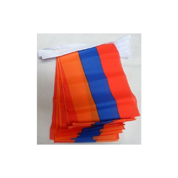 AZ FLAG Ghirlanda 6 Metri 20 Bandiere Armenia 21x15cm - Bandiera ARMENA 15 x 21 cm - Festone BANDIERINE en oferta
