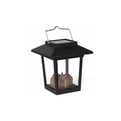 Appeso Luce Solare LED Retro Lanterne Palazzo Luce Della Candela Vento Luce per Percorso Cortile Patio Balcone Decorazione tremolante