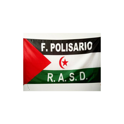 Bandiera Sahara Occidentale Libre 150x90cm - Bandiera Sahrawi Libero 90 x 150 cm Foro per Asta - Az Flag en oferta