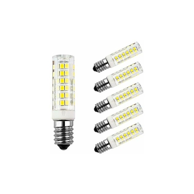 HiBay® Confezione da 6 lampadine a LED E14, 7 W, 600 lm, 3000 K, luce bianca calda, sostituisce lampadine a incandescenza da 60 W, a risparmio