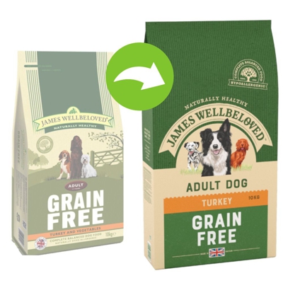 James Wellbeloved Adult senza cereali Tacchino & Verdure - 1,5 kg