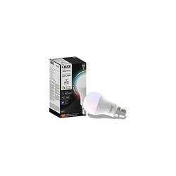 429006 Smart Home Wifi, lampada di base a LED A60-B22-8,5W-806LMM-2200-4000K + RGB, Multicolore, Vetro, 8,5 W, Taglia unica - Calex precio