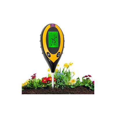 Tester 4 in 1 PH/luce solare/umiditÃ /temperatura, per giardino, fattoria, prato, interni ed esterni - Aulande