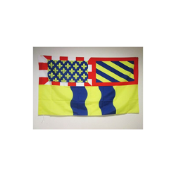 AZ FLAG Bandiera SAONA E LOIRA 150x90cm - Bandiera Dipartimento di SAÃNE-ET-Loire - Francia 90 x 150 cm Foro per Asta en oferta