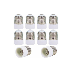 Adattatore da E27 a E14, per lampadine a incandescenza, LED, alogene, a risparmio energetico, 10 pezzi - Zdcdj precio