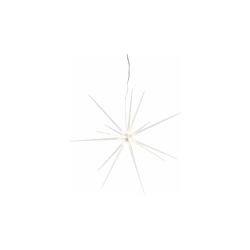 Stella LED 3D da assemblare, Ã? 50 cm, 14 LED bianco caldo, 14 raggi, 8 funzioni, timer en oferta