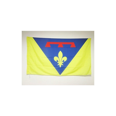 Bandiera VARO 150x90cm - Bandiera Dipartimento di VAR - Francia 90 x 150 cm Foro per Asta - Az Flag