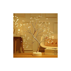 108 LED bonsai, albero luminoso da tavolo bonsai luce a forma di albero, piccola illuminazione notturna per interni, interruttore touch, rami en oferta