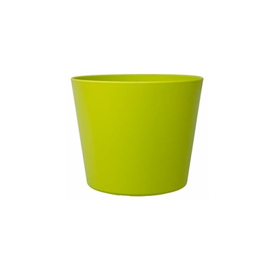 LENI P 0839AG - Portavaso Flori 24, Ã? 24 cm x 22 cm, colore: Verde mela opaco