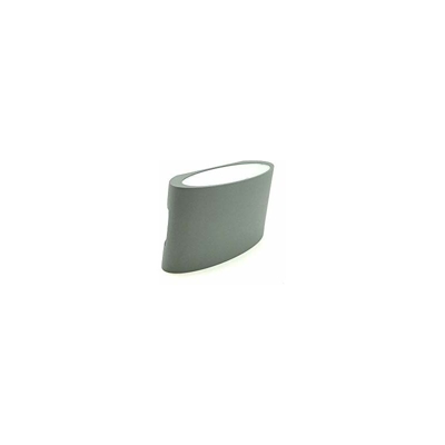 Fbright - Applique a LED, colore: grigio