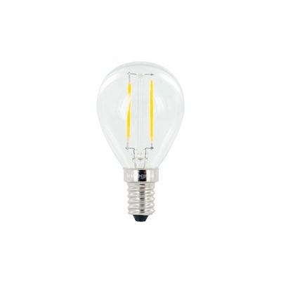 LED non dimmerabile ampio angolo basso consumo MINI globo lampadina, Vetro, White, E14, 2 wattsW - Integral